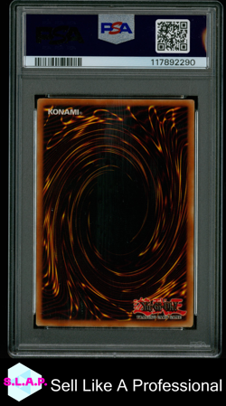 RED-EYES B. DRAGON YU-GI-OH! PRM BPT-COLLECTOR'S TINS BPT-005 2002 005 PSA 9 - Image 2