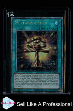 MILLENNIUM ANKH YUGIOH 25TH QUARTER CENTURY RARE INFO-EN053 2024 EN - Image 1