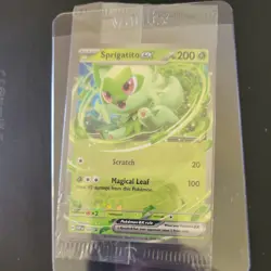 SPRIGATITO ex SVP 087 Scarlet & Violet Promo Pokemon Card Factory Sealed tcg new - Image 1