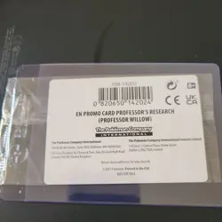 Pokemon TCG - Professor Willow Professor's Research Promo Code Card - Sealed tcg - Image 1