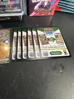 Destined Rivals Pokemon Trading Card Game Live Reward 6x codes - Image 2