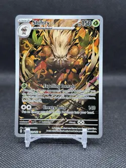 Shiftry 163/162 Pokemon TCG SV Temporal Forces Illustration Rare Card - Image 1