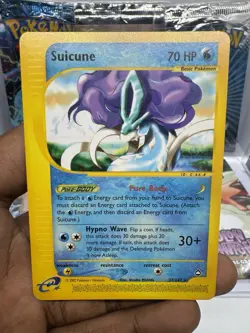 Pokemon Card - Suicune Aquapolis 37/147 Non Holo Rare - Image 1