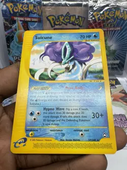 Pokemon Card - Suicune Aquapolis 37/147 Non Holo Rare - Image 3