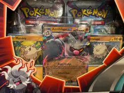Pokemon TCG: Annihilape EX Box - Bonus Foil Cards Promos Brand NEW SEALED - Image 3