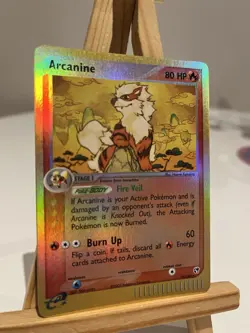 Arcanine Sandstorm #15/100 Reverse Holo Rare Pokemon Card - Image 2