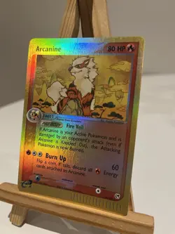 Arcanine Sandstorm #15/100 Reverse Holo Rare Pokemon Card - Image 3