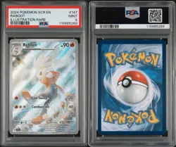 Pokemon TCG Raboot Card 147/142 Stellar Crown Holo Illustration Rare PSA 9 2024 - Image 3