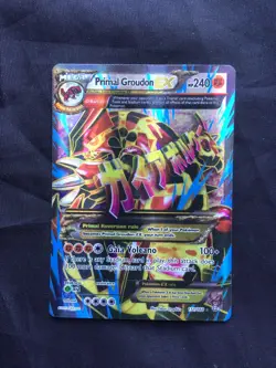 Pokemon Cards: Primal Clash Ultra Rare Full Art: Primal Groudon EX 151/160 - Image 1