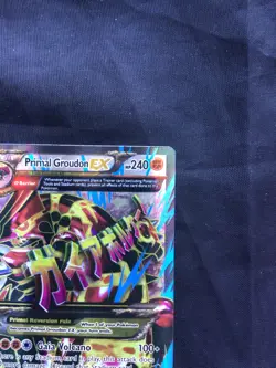 Pokemon Cards: Primal Clash Ultra Rare Full Art: Primal Groudon EX 151/160 - Image 3