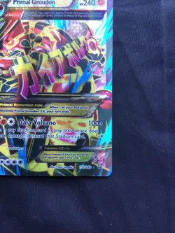 Pokemon Cards: Primal Clash Ultra Rare Full Art: Primal Groudon EX 151/160 - Image 4