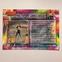 Pokemon Topps - Mewtwo Strikes Back - English - #41 - Scene Card - 1998 - Image 2