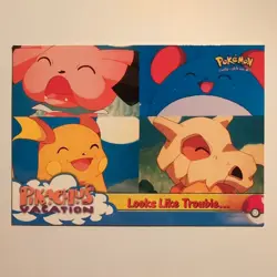 Pokemon Topps - Mewtwo Strikes Back - English - #44 - Scene Card - 1998 - Image 1