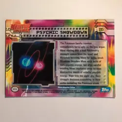 Pokemon Topps - Mewtwo Strikes Back - English - #33 - Scene Card - 1998 - Image 2