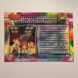 Pokemon Topps - Mewtwo Strikes Back - English - #40 - Scene Card - 1998 - Image 2