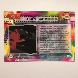 Pokemon Topps - Mewtwo Strikes Back - English - #36 - Scene Card - 1998 - Image 2