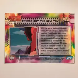 Pokemon Topps - Mewtwo Strikes Back - English - #7 - Scene Card - 1998 - Image 2