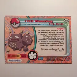 Pokemon Topps - TV Animation Edition - English - #110 - Pokemon Card - 1998 - Image 2