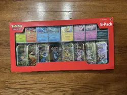 Pokemon TCG: Prismatic Evolutions 8 Mini-Tins w/Promo Cards [Costco Exclusive] - Image 5