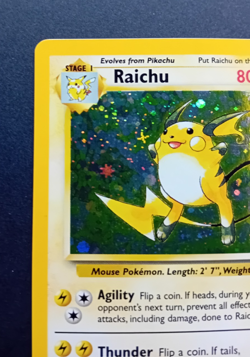Pokemon Cards: Base set 2 Holo Rare: Raichu 16/130 - Image 4