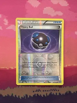 Pokemon Card Heavy Ball Breakthrough Reverse Holo Uncommon 140/162 Near Mint - Image 1