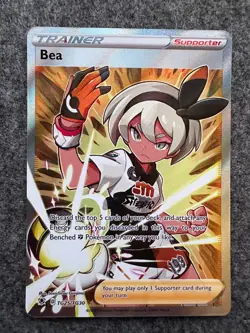 Pokemon - Bea - TG25/TG30 - SWSH Astral Radiance - Full Art Trainer Card - Image 1