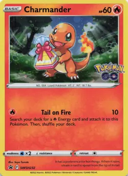 Pokemon - Charmander - SWSH232 - SWSH: Sword & Shield Promo Cards - Image 1