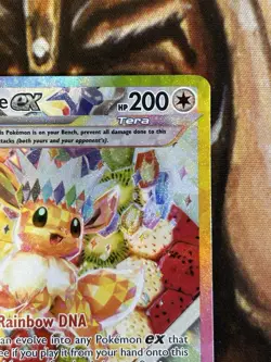 Eevee ex #174 Pokemon S&V English SPC Black Star Promo Card Holo English - NM/LP - Image 2