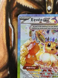 Eevee ex #174 Pokemon S&V English SPC Black Star Promo Card Holo English - NM/LP - Image 3