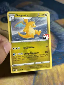 Dragonite 131/195 Pokemon Play! Prize Pack Series 3 Stamped Card - Image 1
