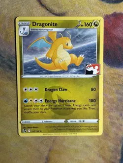 Dragonite 131/195 Pokemon Play! Prize Pack Series 3 Stamped Card - Image 2