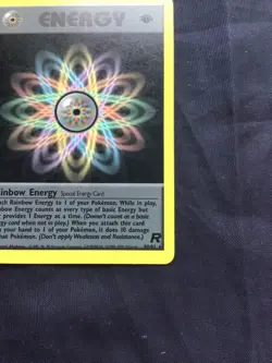 Pokemon Cards: Team Rocket 1st Edition Rare: Rainbow Energy 80/82 - Image 4