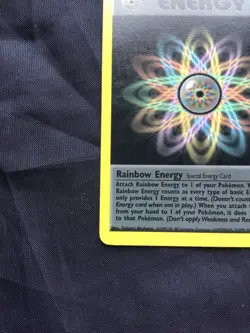 Pokemon Cards: Team Rocket 1st Edition Rare: Rainbow Energy 80/82 - Image 5