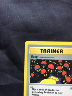 Pokemon Cards: Team Rocket 1st Edition Common: Sleep! 79/82 - Image 2