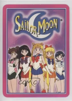 2001 Moon Collectible Card Game Premiere Expansion Set Foil Sailor Mars #154 - Image 2