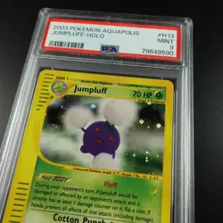 PSA 9 Jumpluff H13/H32 Aquapolis E Series Holo Rare Graded Pokemon Card - Image 2