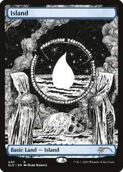 Island (Crushing Brutality) [Secret Lair Drop Series] Magic MTG - Image 1