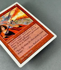 MTG-Pyroblast 5th Edition Regular-LP Excellent-Vintage Magic the Gathering - Image 4