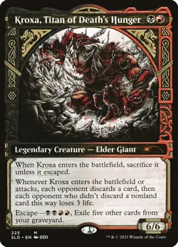 Kroxa, Titan of Death's Hunger [Secret Lair Drop Series] Magic MTG - Image 1