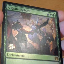 A Realm Reborn - Pre-release Foil Stamped Promo - Final Fantasy MTG - Image 3
