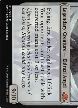 Bruna, the Fading Light R Eldritch Moon # 15 NM Normal - Image 2