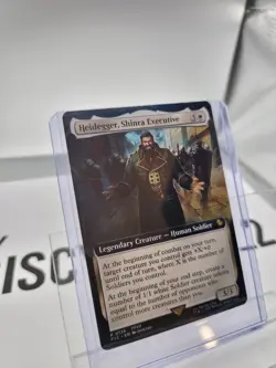 MTG Final Fantasy - Heidegger, Shinra Executive - Borderless Magic The Gathering - Image 1