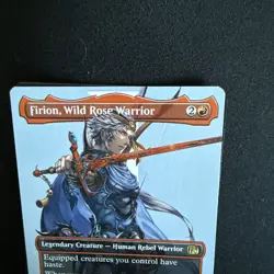 Firion, Wild Rose Warrior Borderless Rare Final Fantasy (FIN) MTG 386 - Image 2
