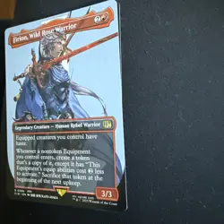 Firion, Wild Rose Warrior Borderless Rare Final Fantasy (FIN) MTG 386 - Image 3