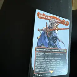 Firion, Wild Rose Warrior Borderless Rare Final Fantasy (FIN) MTG 386 - Image 4