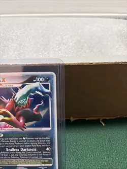 Pokemon TCG: Darkrai LV.X DP Black Star Promotional DP19 Holo Promo, MP/LP - Image 3