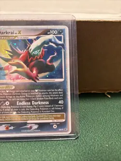 Pokemon TCG: Darkrai LV.X DP Black Star Promotional DP19 Holo Promo, MP/LP - Image 4