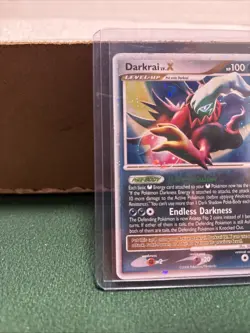 Pokemon TCG: Darkrai LV.X DP Black Star Promotional DP19 Holo Promo, MP/LP - Image 5