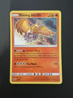 Pokemon - Shining Ho-Oh - SM70 - BLACK STAR PROMO - Holo - Image 1