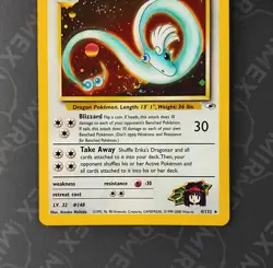 Pokemon Erika's Dragonair 4/132 Holo Unlimited Gym Heroes 2000 English - Image 4